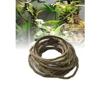 Genérico Liana Artificial, Rama Falsa para Terrario y Decoración de Selva | Efecto Rama Seca para Cables, Tubos, Paredes, Flores y Escenas Tropicales(L 8m D 2CM)