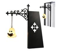 Genérico Library Lantern Mini Bookshelf Lamp, 3D Cute Ghost Book Shelf Lamp