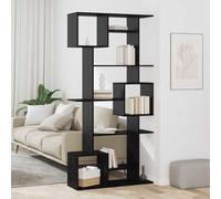 Genérico Librería Roble Negro 92 x 29 x 188 cm Madera de ingeniería,Estanterías,Librerías y estanterías-3388359