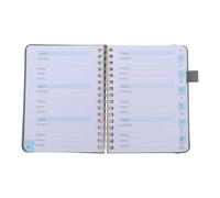 Genérico Libreta de Contraseñas Alfabética A6 5.7x4.7 con Espiral y Pestañas, Cuaderno Organizador para Guardar Cuentas y Claves de Internet, Color Verde Oscuro, Adecuado para