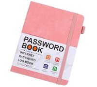 Genérico Libreta de Contraseñas con Pestañas Alfabéticas Organizador para Sitios Web y Cuentas Cuaderno Compacto para Gestión Segura de Accesos Personales y Profesionales