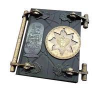 Genérico Libro De La Momia De Muertos - Réplicas De Accesorios Del Libro Parlante De Resina De Muerttos, Réplicas Creativas De Accesorios De Momias Libros De Muertos, Libros Mágicos De Único