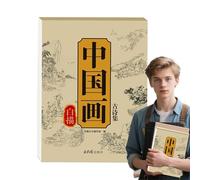 Genérico Libro De Práctica De Caligrafía China Para Principiantes,Manual de Práctica de Caligrafía Tradicional - Material Artístico Para Superación Personal Y Aprendizaje Cultural