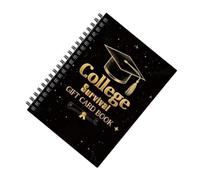 Genérico Libro de supervivencia universitaria, tarjetero de regalo hecho a mano, kit de orientación para estudiantes de profesional, tipografía en negrita de alto contraste, cartulina reforzada con