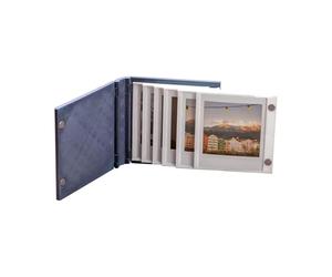 Generico Libro ilustrado de fotos, álbum portátil cuadrado plegable, colección de fotos | para recuerdos de familia, amigos, , boda, nacimiento, crecimiento, viajes