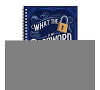 Genérico Libro para Contraseñas,Diario Con Encuadernación En Espiral - Diario De Contraseñas,Para Mayores, Mujeres, Hombres, Trabajo, Universidad, Escuela, Reuniones y Hogar