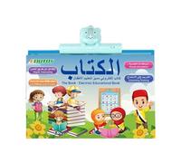 Generico Libro Parlante Alfabeto Árabe Para Niños | Libro Ilustrado Vocabulario Árabe - Juguete Educativo de Palabras para Niños Principiantes que Les Aman Dibujar
