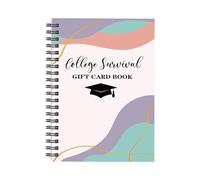 Genérico Libro Tarjetas Universitario | Librito Hecho a Mano de 18x13 cm,Libro de Tarjetas para Universitarios | Para Cumpleaños, Estudiantes de Secundaria y Universidad, Graduados y