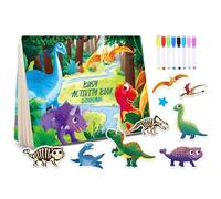 Generico Libro Tema Dinosaurios para Niños | Juegos Educativos Interactivos Divertidos para El Desarrollo,Libro de para Niños | para Niños Niñas Adolescentes Estudiantes Escuela Casa