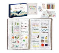 Genérico Libros de Costura para Principiantes y Novatos | Fácil y Sencillo de Aprender,Manual de Aprendizaje para Coser y Bordar,para Aficionados a las Manualidades y Regalos Creativos
