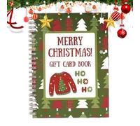 Genérico Libros De Tarjetas Regalo Navidad - Libro de Tarjetas de Feliz Navidad | Cuaderno De Para Amigos Adolescentes | Para Hombres Jóvenes Mujeres Hija Y Familia