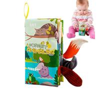 Genérico Libros De Tela Suave - Juguetes Educativos De Viaje Masticables Chirriantes,Libros Sensoriales Infantiles,para Niños Y Niñas Hogar Preescolar Viaje Juego Fiesta Interior Y Exterior