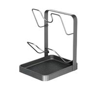 Genérico Lid Holder -Cabinet Pan | Pans, Carbon Steel ABS Space Saving Anti-Slip Kitchen Stand With Cabinet For Pan, Ladle, Kitchen CabinetPan Lid Organizer Home