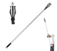 Genérico Light Bulb Changer For High Ceilings,Stainless Steel Telescopic | Bulb Extender Pole High Ceiling Tool - For Household 1.1x5.91x2.05 Inches Bedroom Replacement Maintenance