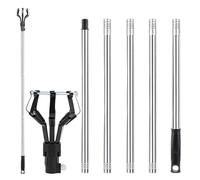 Genérico Light Bulb Changer For High Ceilings,Stainless Steel Telescopic | Bulb Extender Pole High Ceiling Tool - For Household 1.1x5.91x2.05 Inches Bedroom Replacement Maintenance