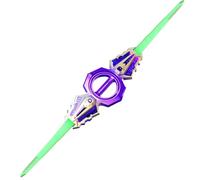Genérico Light Saver - Sable retráctil de 46,5 cm, juguete de efectos de sonido, accesorio de disfraz de Cosplay con batería recargable | Niñas niños Fans Maison School Parque vestir cumpleaños