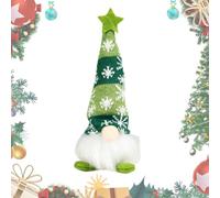 Generico Light Up Christmas Gnome | Desktop Light Up GNOME Ornament | Seasonal Decor | Holiday Seasonal Festive Decorations Lighted for Indoor Party Winter Desktop Mantel TV Cabinet Entrance