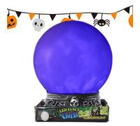 Genérico Light Up Crystal Ball - Colourful Halloween Party Decor
