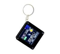 Genérico Light Up Decor - Portable LED Bag Charm Adorable Mini Electronic | Display Ornament Colorful Cute Desk Night Light Accessory for Kids, Girls, Family or Decoration Gift, 4.8/1.89in