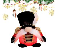 Genérico Light Up GNOME Christmas Decoration - Led Standing Soldier Christmas Gnomes Doll, Decoración del Hogar El Dormitorio Escolar Outal Offices De Cumpleaños Apartamento De Cumpleaños