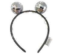 Generico Light Up Headband - Disco Ball Headband, Party Hair Accessories with Led Lights | Hair Accessories Party Supplies for Birthday Kids Adults Dance Music Festival Stage Christmas New Years Eve