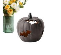 Genérico Light Up Pumpkins - Resin Table Lamp Decor | Fall Centerpiece