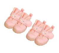 Genérico Light Up Shoes for Dogs | LED Anti-Slip Adjustable Mesh Boots | Dog Sneakers Puppy Boots For Summer Winter Night Walking Hot Pavement Home | Streets Road Park Lawn Path