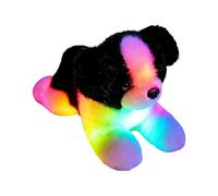 Genérico Light Up Stuffed Animal - 28cm Light Up Puppy | Cute Plush Dog Companion Toy | Adorable Animal Doll | For Kids Boys Girls Nursery Playroom Bedroom Desk Bedside Home Birthday