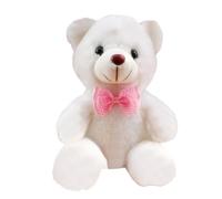 Genérico Light Up Stuffed Animal - Light Up White Cuddly Toy,Bear Stuffed Animal - For Boys Girls Home Living Room Nursery Travel