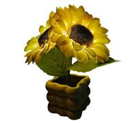Genérico Light Up Sunflower | Convenient To Use Dimmable Flower LED Lantern,Rechargeable Table Lamp | Distinctive Design For Home Kitchen Bedroom Nightstand Apartment Balcony Restaurant