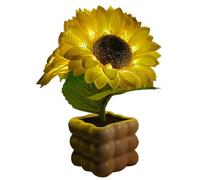 Genérico Light Up Sunflower | Convenient To Use Dimmable Flower LED Lantern,Rechargeable Table Lamp | Distinctive Design For Home Kitchen Bedroom Nightstand Apartment Balcony Restaurant