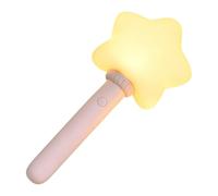 Genérico Light Up Wands, Star Shape Toys, Rechargeable Ergonomic Princess Wand with Small Build, Glowing Stick, Sparkling Batons with Cute Style, Party Favors for Girls & Boys