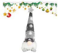 Genérico Lighted Christmas GNOME, Glowing GNOME Table Centerpiece, Holiday Dwarf Doll Decor For Family Indoor Party Winter Desktop Bookshelf Mantel TV Cabinet Entrance