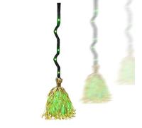Genérico Lighted Dancing Broom, Halloween Fall Decor Prop Decorations