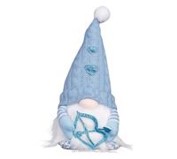 Genérico Lighted Valentines Gnomes - Romantic Dwarf Doll for Illumination | Glowing Plush Figurine with Warm LED Bulbs & Heart Motif Accents for Home, Mantels, Shelves and Tables