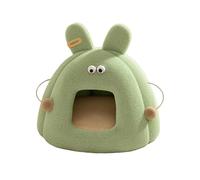 Genérico Lightweight Cat Cave - Washable Kitten Bed, 40x40x35cm Cute Design Cat Tent with Insulated Interior, Soft Plush Cotton Pet Bed, Pet Sleeping Shelter Insulated House, Cave Cushion for Rest