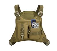 Genérico Lightweight Chest Bag, Comfortable Adjustable Pouch, Storage Vest Pack, Compact Sturdy Design for Cycling Riding Running Hiking Traveling Sports Workouts Outdoor Adventure Training