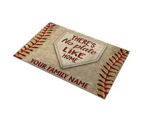 Genérico Lightweight Door Mat - Washable Floor Mat ¦ Floor Rug with Baseball Design, Non Slip Doormat for Welcome Entryway, Home Accessory Door Rug, Entryway Mats for Front Porch Display