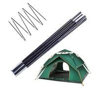 Genérico Lightweight Tent Poles - Metal Flexibletent Pole | 21.65inch Camping Replacement Rods, Adjustable Tent Poles for Hiking Backpacking, Durable Outdoor Setup Gear