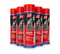 Genérico Limpia Frenos Datacol DATABRAKE Pack 6 x 500 ml, Limpiador de Frenos y Desengrasante para Coche y Moto, Secado Rápido sin Residuos,para Discos, Embragues y Piezas Metalicas