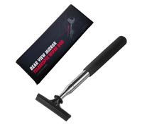 Generico Limpiador de espejo retráctil para coche, herramienta extensible para cristales - Mini limpiador de espejos de coche | para principiantes, vehículos, uso interior exterior, garaje, camión