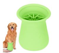 Genérico Limpiador de Patas para Mascotas - Limpiador de Patas de Perro 9x9cm, de Pata de Silicona | Limpieza Profunda Fácil de Pat y Espacios Entre Dedos, Herramienta de Aseo Conveniente para