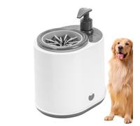 Genérico Limpiador de Patas para Perros Eléctrico,Taza De Limpieza para Patas - Limpiador para Mascotas Recargable con Cerdas y Depósito de Líquido,para Cachorros Gatos Mascotas Zarpas Barro