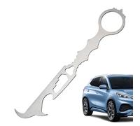 Genérico Limpiador de Piedras - Neumáticos | Gancho Limpieza - Car Tire Rock Remover Tool - Extractor de Multifuncional para Coche Moto Camión Rueda Vehículo Exterior Naranja Firme