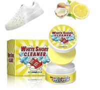 Genérico Limpiador de zapatos blancos Olite, crema limpiadora multiusos sin aclarado para zapatos blancos con esponja, limpiador sólido para zapatos, 2025 Nueva crema sin aclarado (1pcs)