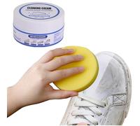Genérico Limpiador de zapatos para zapatillas,Quitamanchas sin enjuague con esponja limpiadora | Crema limpiadora para el hogar para el mantenimiento del calzado, para dormitorio de la universidad en