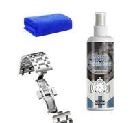 Genérico Limpiador Líquido para Relojes,Limpiador Pulidor Portátil Multifuncional | Spray para Correas De Reloj | para Joyería Relojeros Boutiques Metal Acero Inoxidable Aleaciones Teléfono Cámara Ho