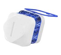 Generico Limpiador magnético para acuario, herramienta magnética de doble cara con alimentador, cepillo para peces, para casa, cocina, estanque, terrario, tortuga y betta