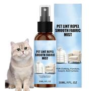 Genérico Limpiador para Pelos de Mascotas - Mist Limpiador Antiestático y Repelente - 30 ml Quitapelos de Mascotas para Muebles | Aseo Diario en el Hogar: Salón, Dormitorio, Alfombra, Sofá, Cama y