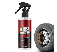 Genérico Limpiador Quitaóxido,100 Mililitros Aerosol Quitahierro | Eliminación De Óxido - Apto para Aluminio, Cromo, Plata, Latón, Acero, Hierro, Bujes de Freno, Ruedas, Coches Y